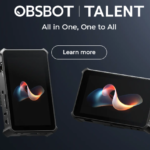 OBSBOT Tiny 2 AI auto-framing webcam with advanced tracking