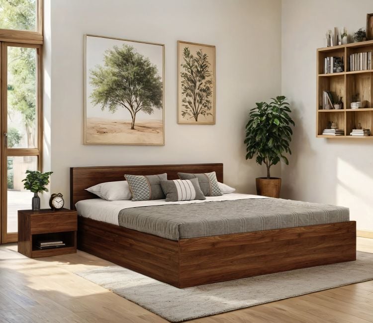 Double bed design