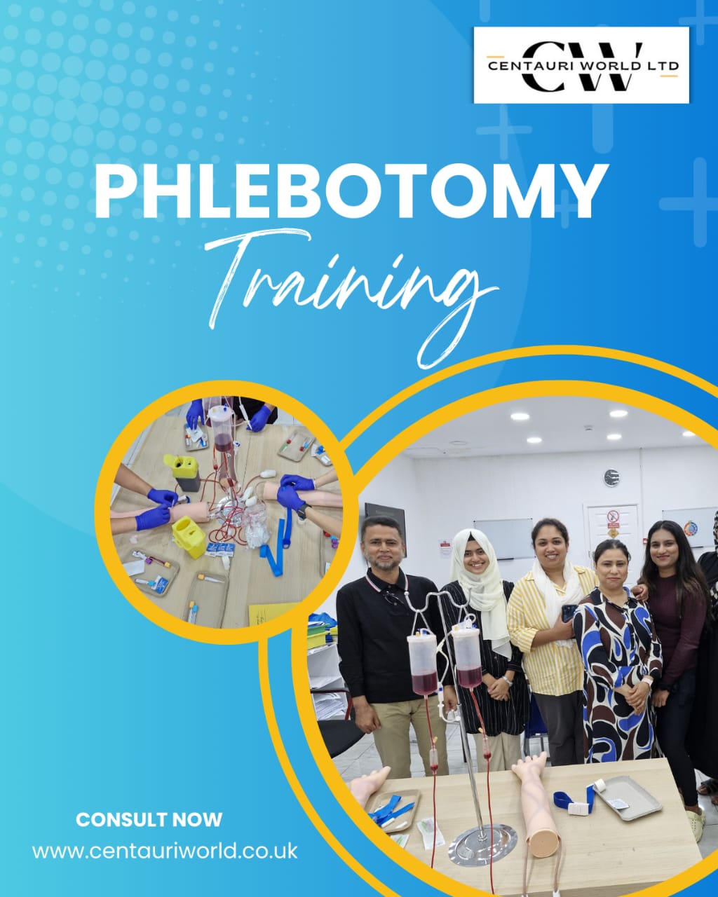 Phlebotomy training