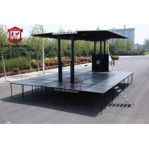 mobile stage truck
