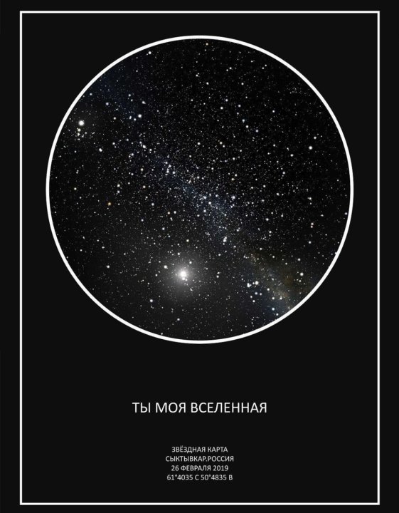 custom star map