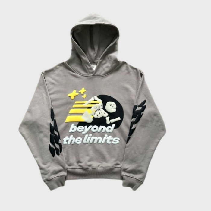 Beyond The Limits Printed Hoodie