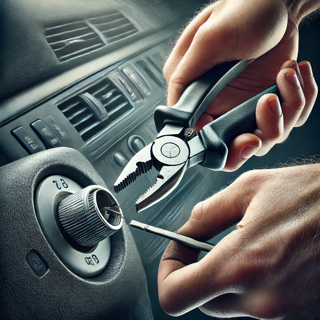 Broken Ignition Key Extraction