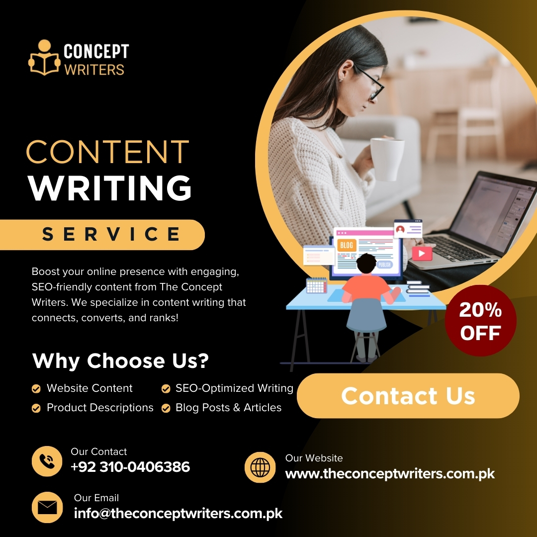 Content Writing Services in Pakistan
