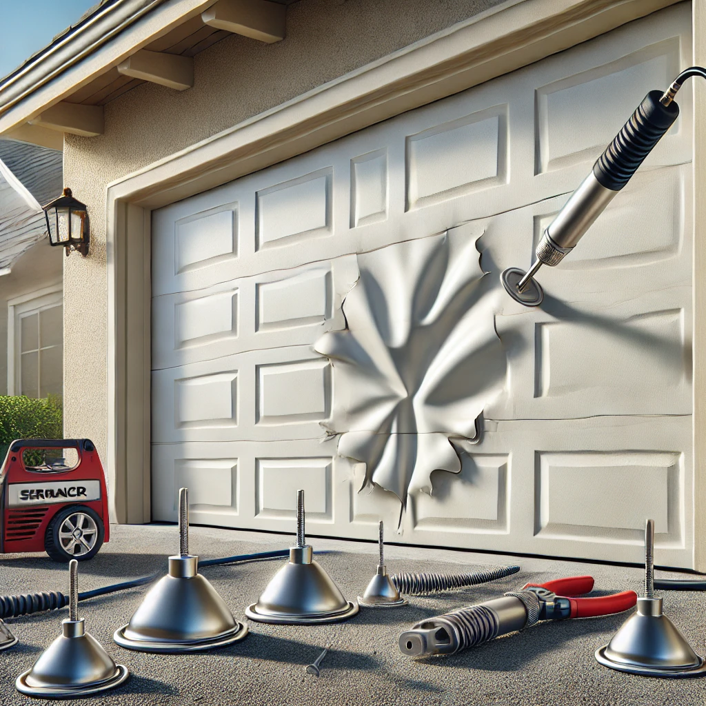 Garage Door Dent Repair