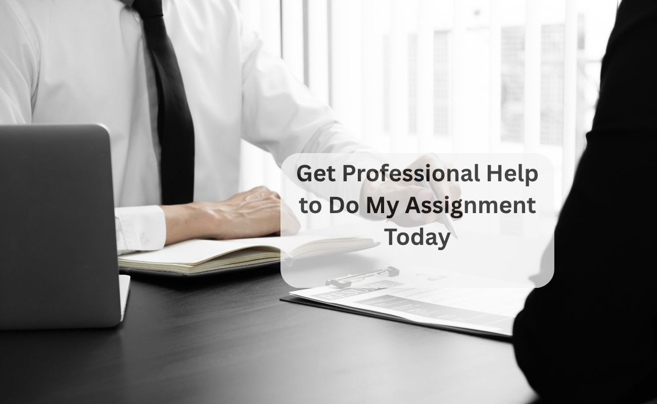 Do my assignment