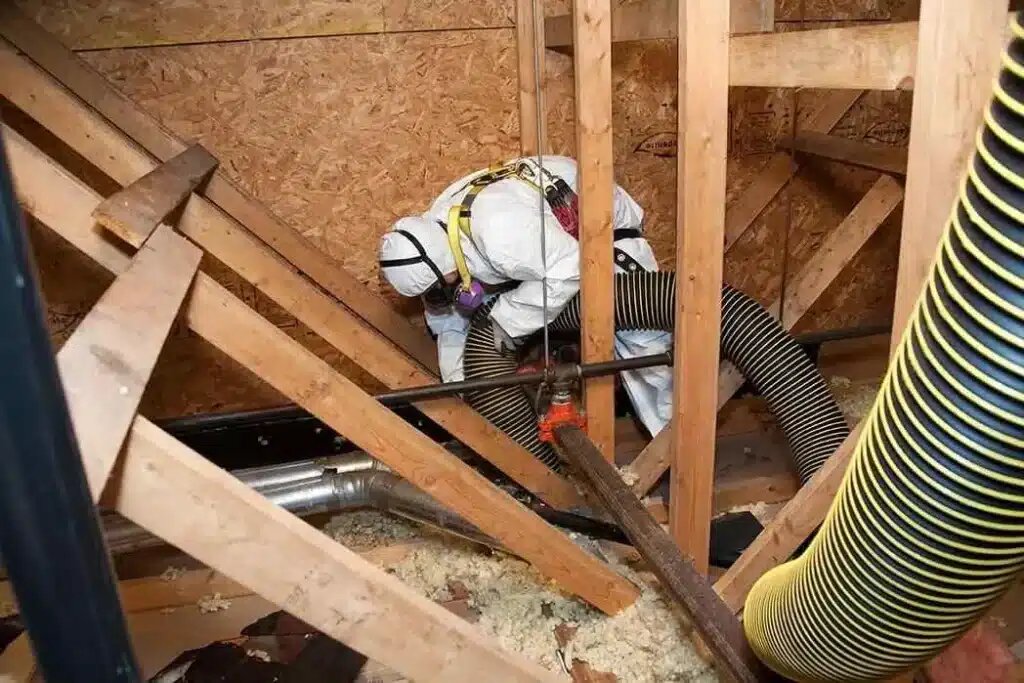 Insulation removal