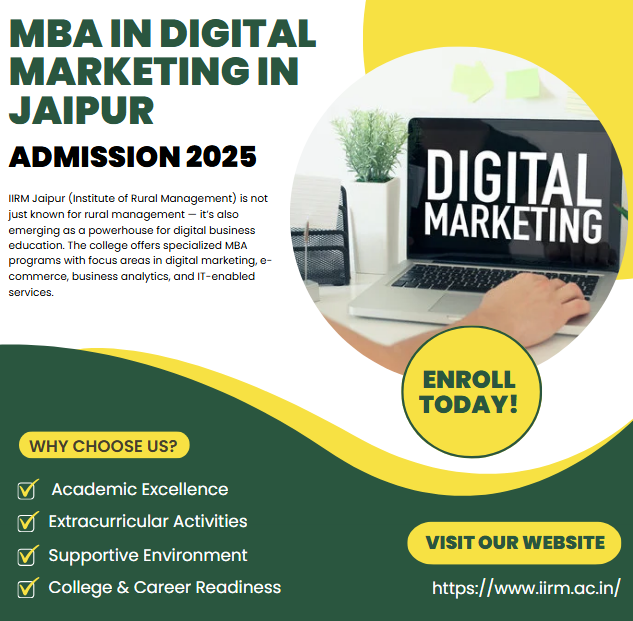 Why an MBA in Digital Marketing in Jaipur will give you an edge