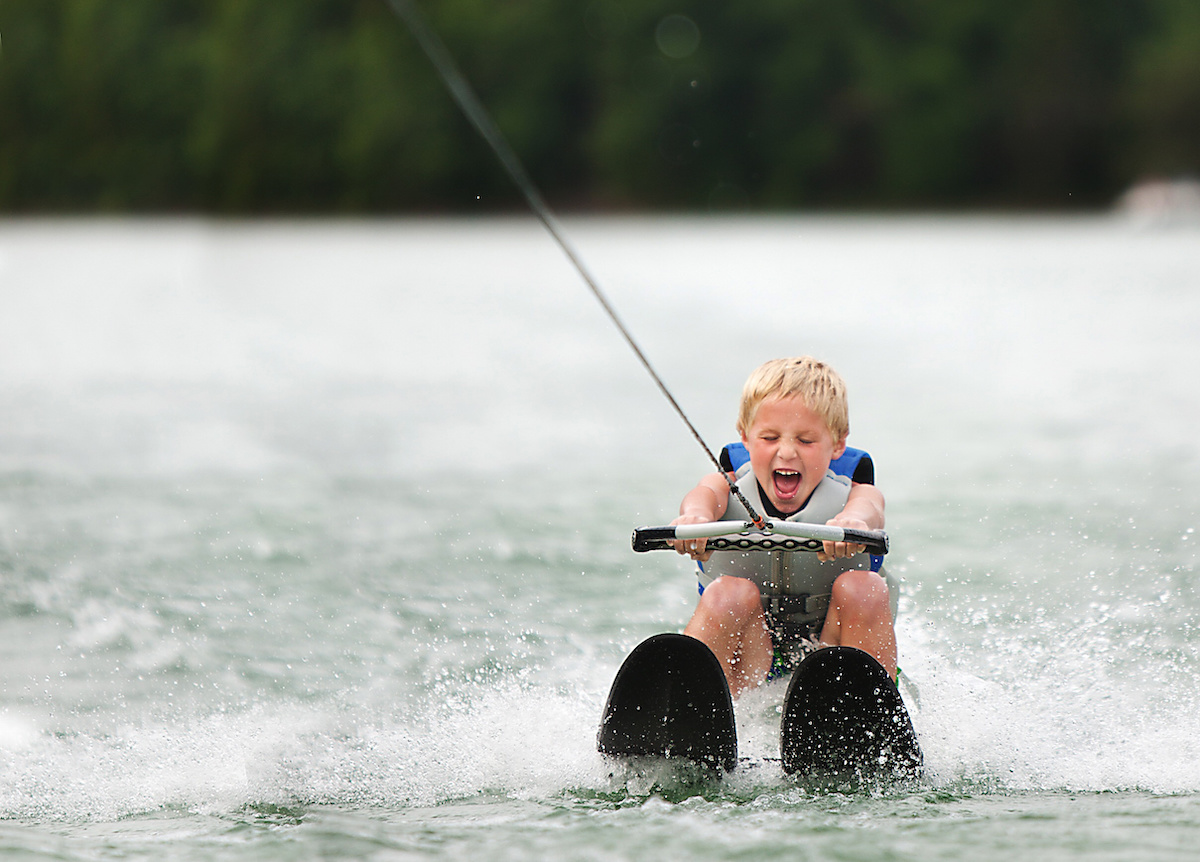 Waterskiing