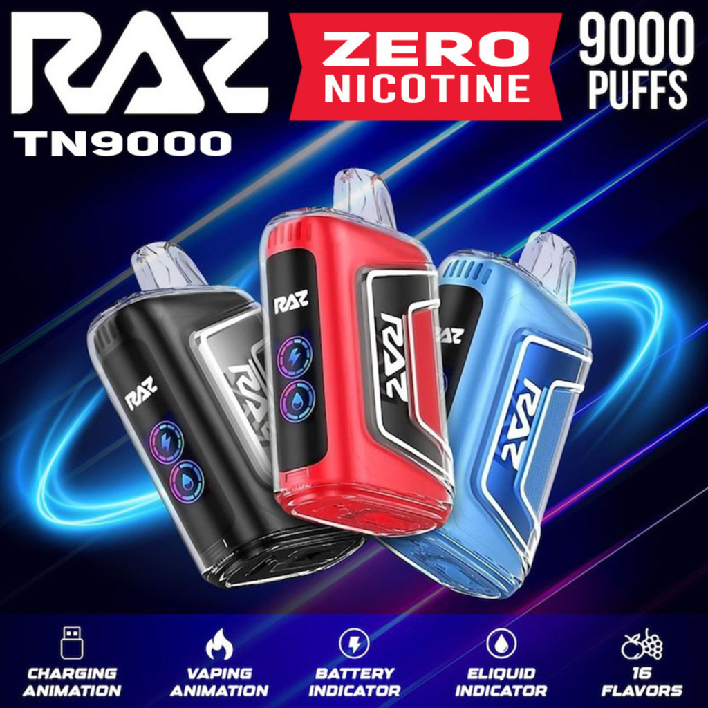 image-265-1024x1024 Raz Zero Nicotine TN9000 Review: A Smooth Vape Without the Buzz