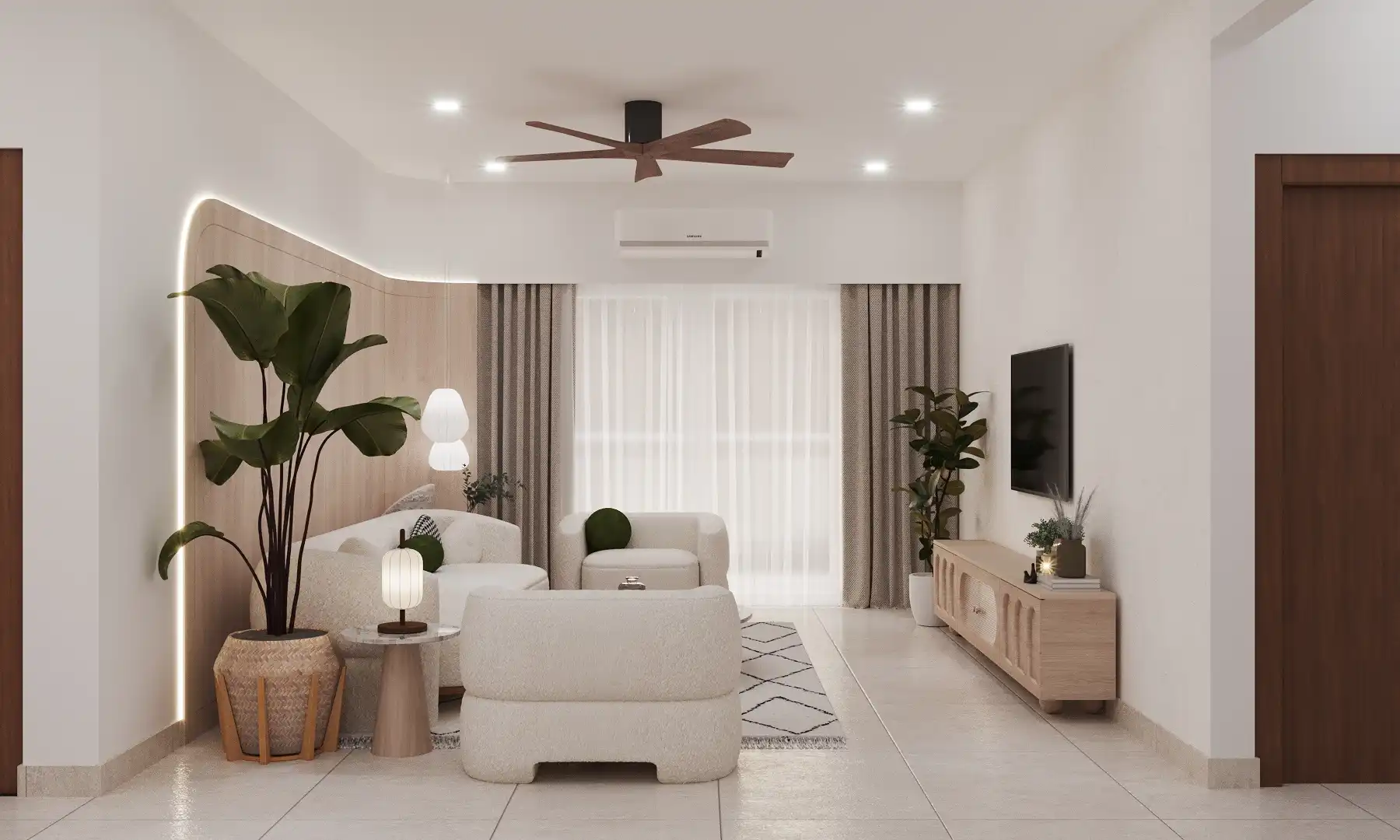 Living room interior design