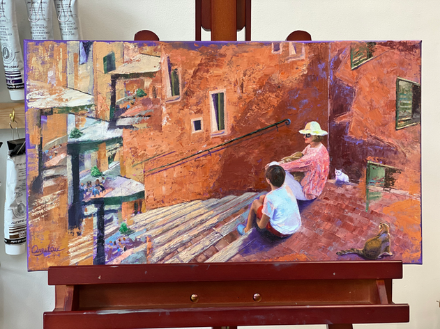 acrylic painting classes in Hong Kong Island