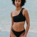 black bikini
