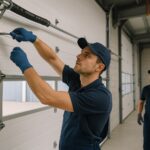 Commercial garage door repair