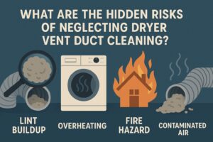 Regular cleaning helps prevent fire hazards, improves dryer efficiency, reduces energy bills, and extends the life of your appliance.