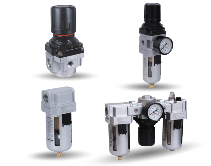 JH-Series-GROUP-min How FRL Units Improve Compressed Air Quality and System Efficiency