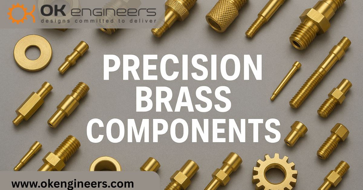 Precision Brass Components by OK ENGINEERS – High-Quality Custom Brass Parts Manufacturer