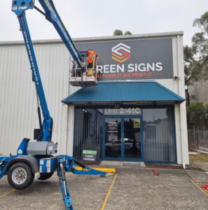 screen sign