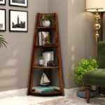 Severino Sheesham Wood Foldable Bookshelf From Wooden Street