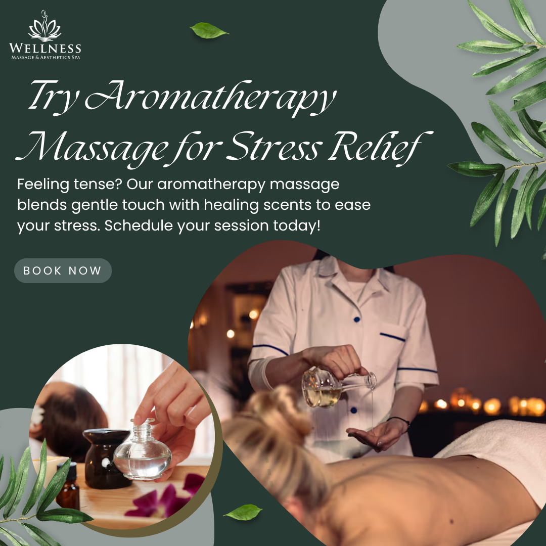 aromatherapy massage in Lexington SC