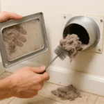 Clogged Dryer Vent Cleaning