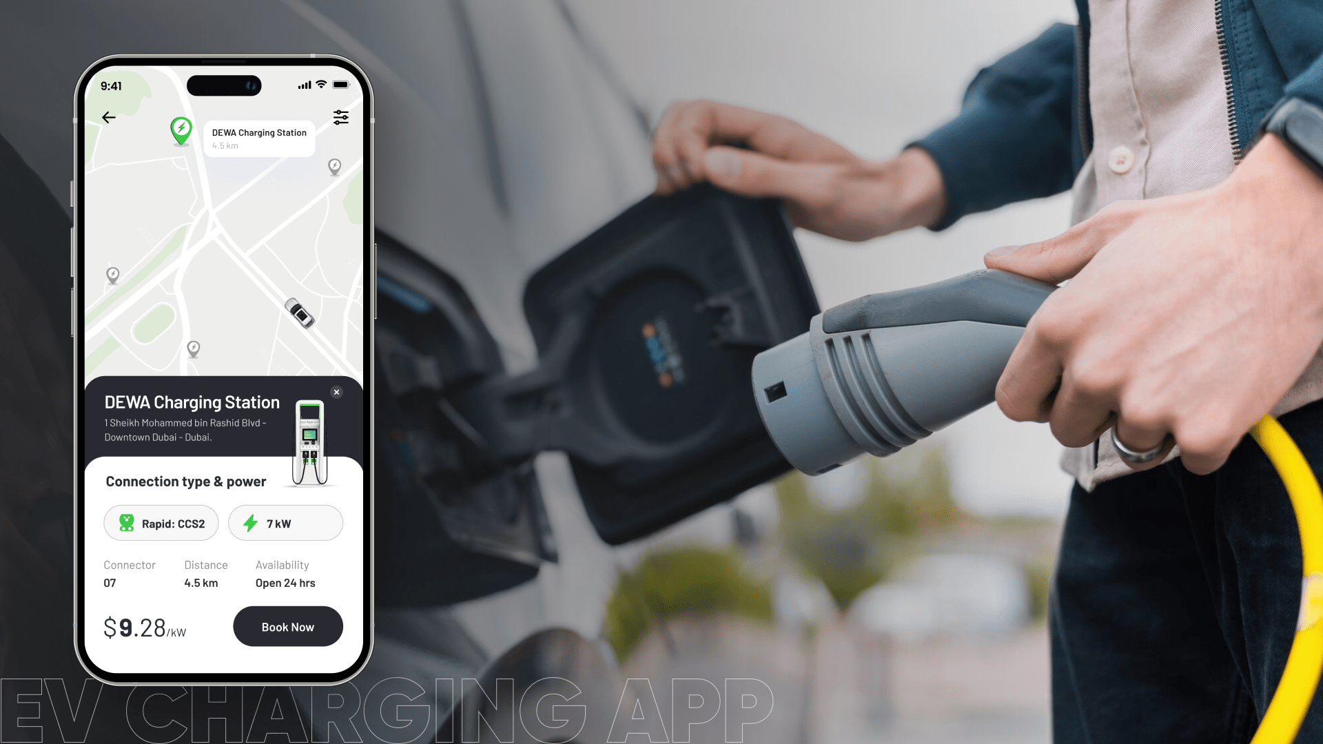 ev charging app