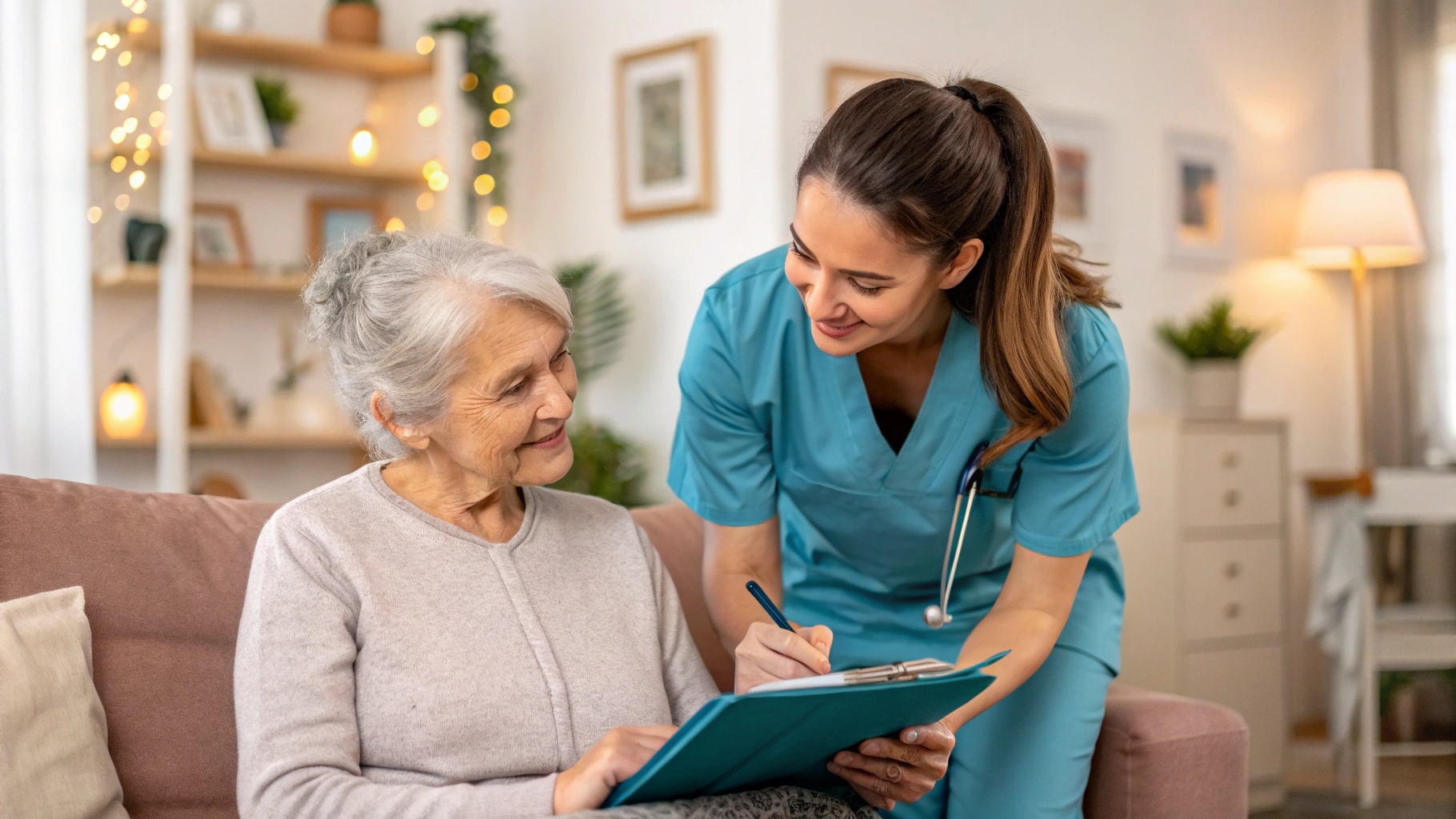 home health care services given to people