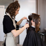women's hair cut